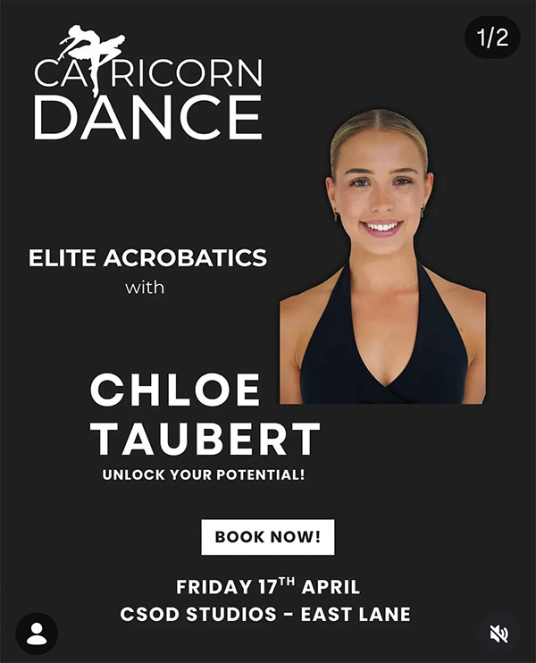 Elite Acrobatics with Chloe Taubert #CSOD #Acro