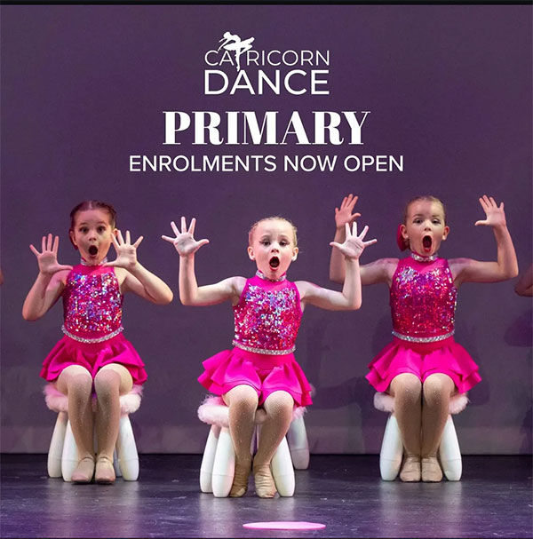 Primary enrolments now open! #CapricornDance #Primary